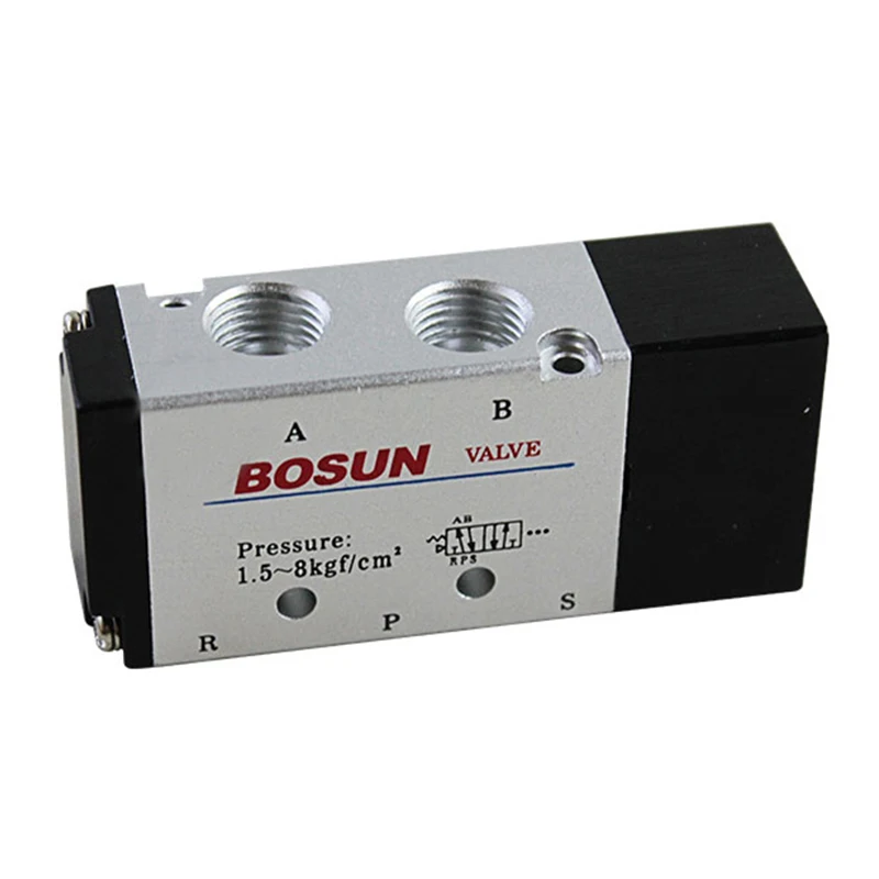 220 V Пневматический электромагнитный клапан 4A320-10 реверсивный клапан 5 Путь 2 Позиция G3/8"