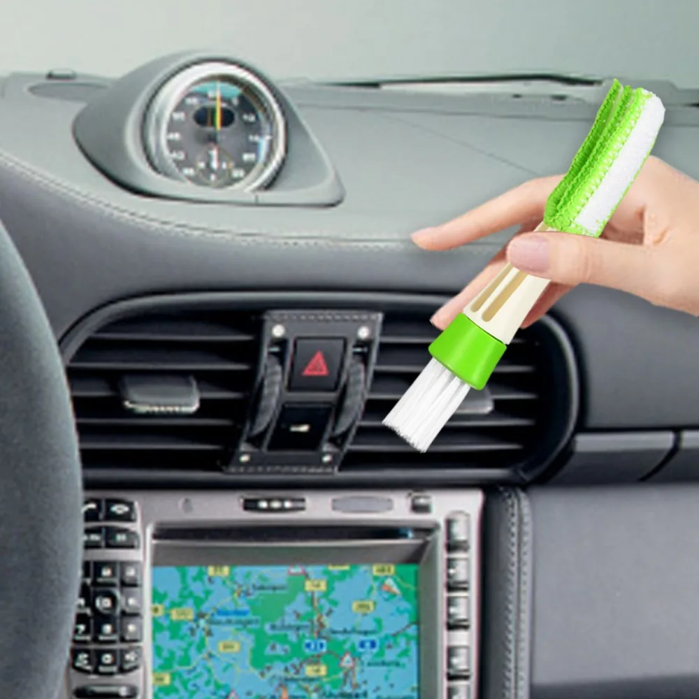 

Plastic Car Air Conditioning Brush Multi Function Vent Cleaner Brush Cloth Blinds Cleaning Car Accessories for Air Conditioning