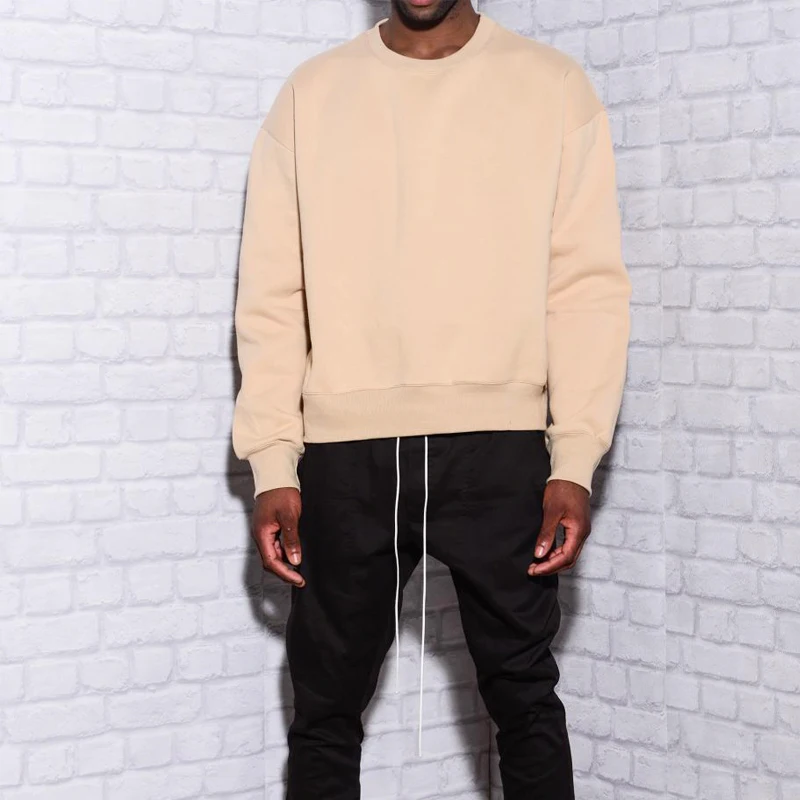 Special color apricot warm for autumn winter men hip hop brand fashion