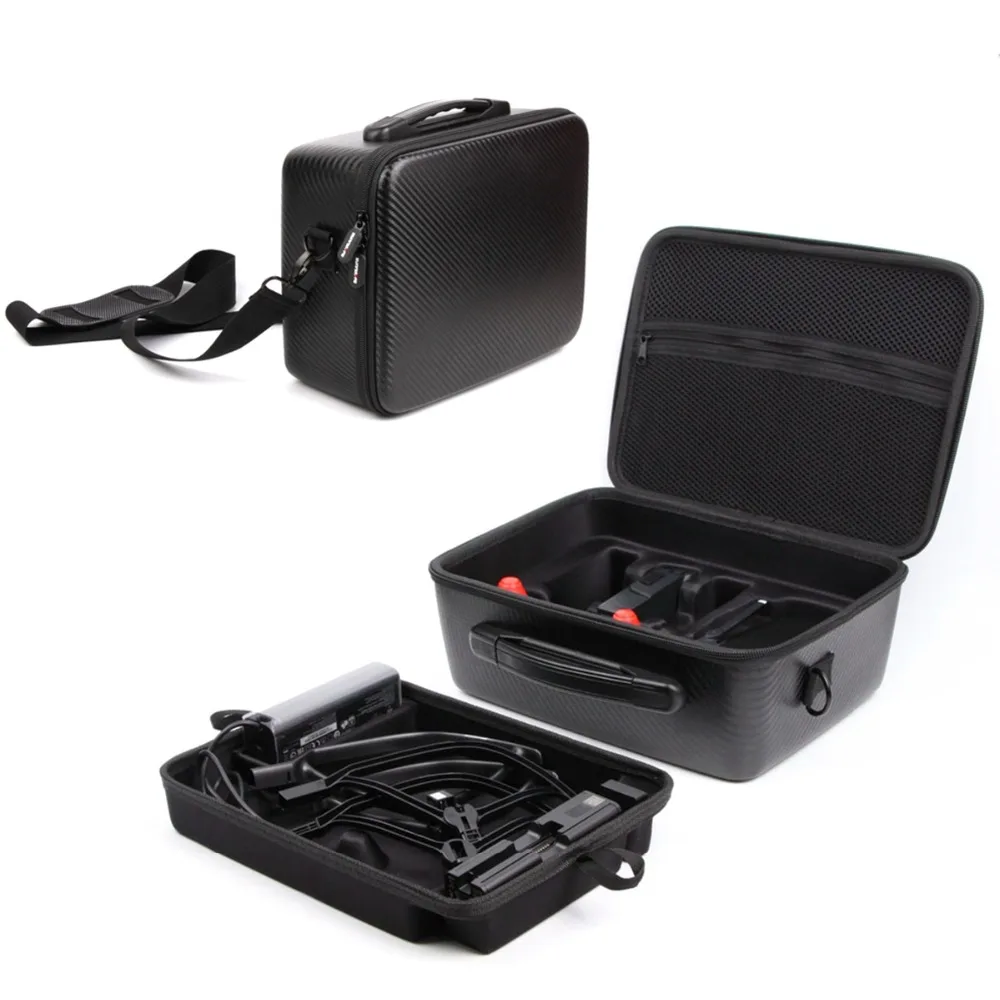 

Mavic Air Storage Bag PU Waterproof Handheld Suitcase Carrying Case Double-Deck Box Handbag for DJI MAVIC AIR Spare Parts