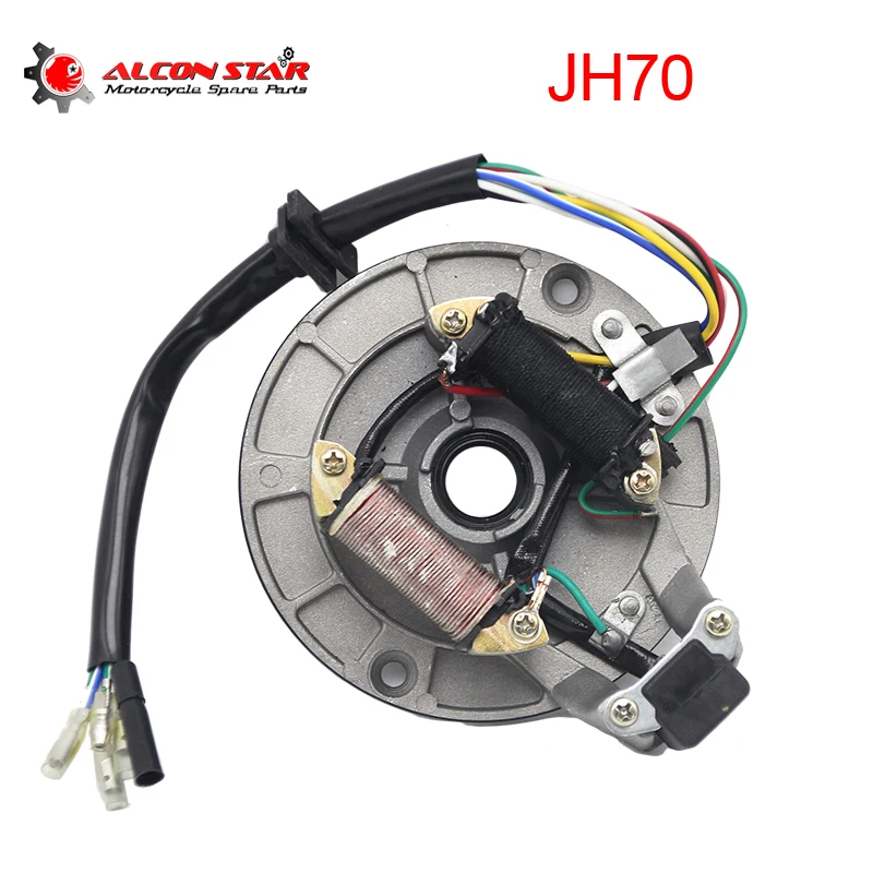 Alconstar 1 шт. Новый JH70 статор зажигания магнитная пластина для 125 куб. См питбайка XR50