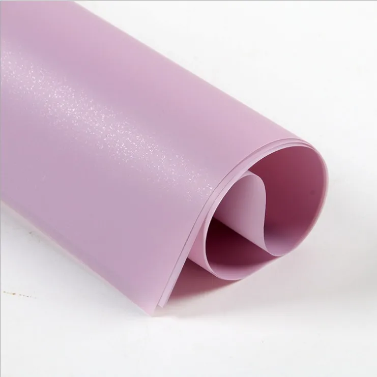 light purple 20 шт подарочные украшения оберточная бумага полупрозрачная Водонепроницаемая оберточная бумага для цветов Цветочная упаковка букета материалы - Цвет: light purple