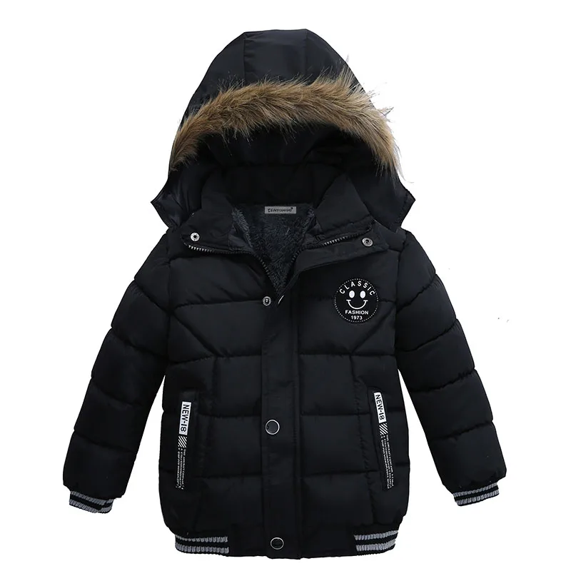 Boys Jackets keep Warm Casual Winter Baby Boys Coats Keep Warm Kids Clothes Long Sleeve hooded Baby boy Clothes