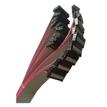 20pin IDC ленточный кабель IDC 1,27 мм Шаг гибкий кабель 20 см 7,9 ''Длина с 2,54 мм шаг разъем, 200 шт./партия