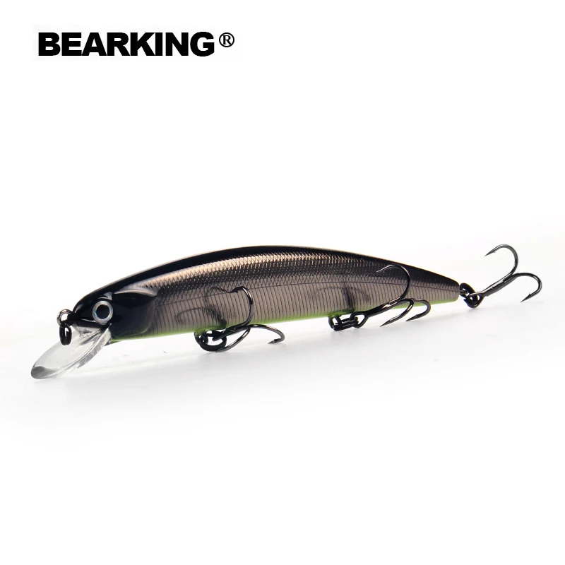 Bearking, 11 см, 17 г, для дайвинга, 1,5 м, супер вес, система длинного литья, SP minnow, новая модель, рыболовные приманки, жесткая наживка, качественные воблеры - Цвет: F