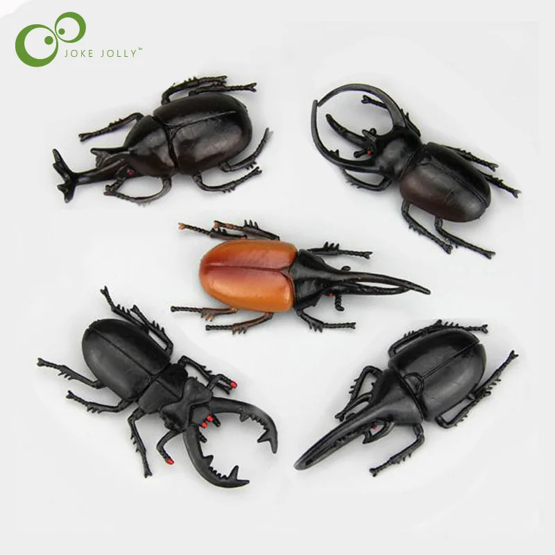 2pcs 5.5cm simulation beetle Toys Special Lifelike Model Simulation ...