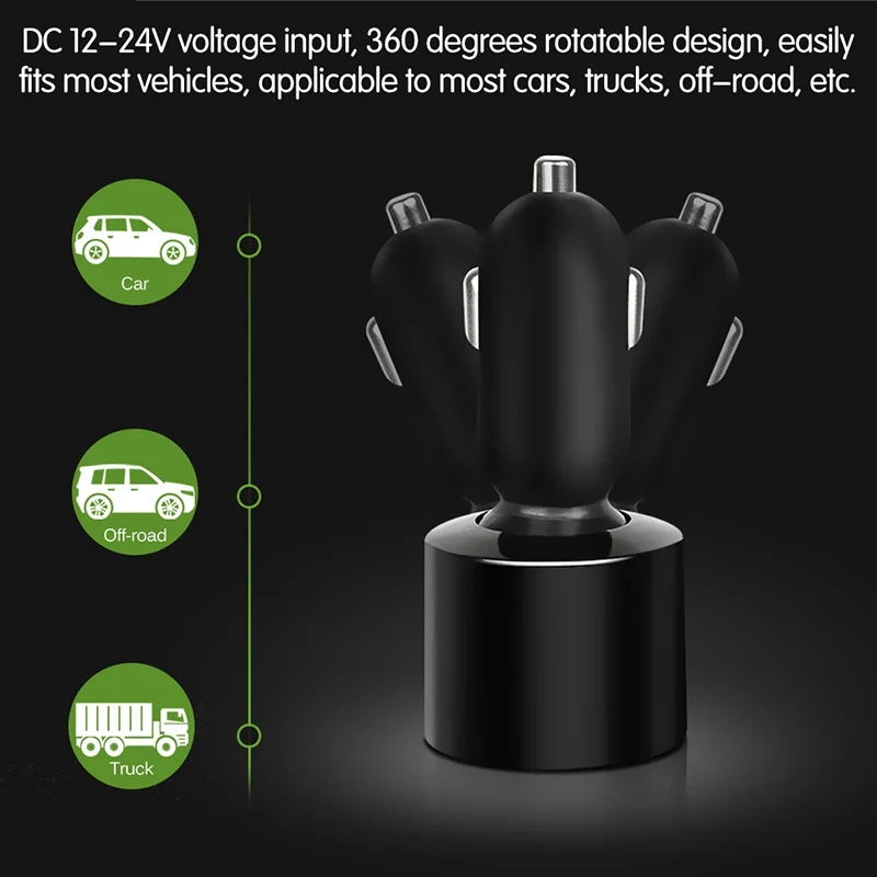 VicTsing Bluetooth Car Kit MP3 Music Player FM Transmitter Wireless Hands-free USB Charger 5V2.1A FM Transmitter USB Charger    (8)