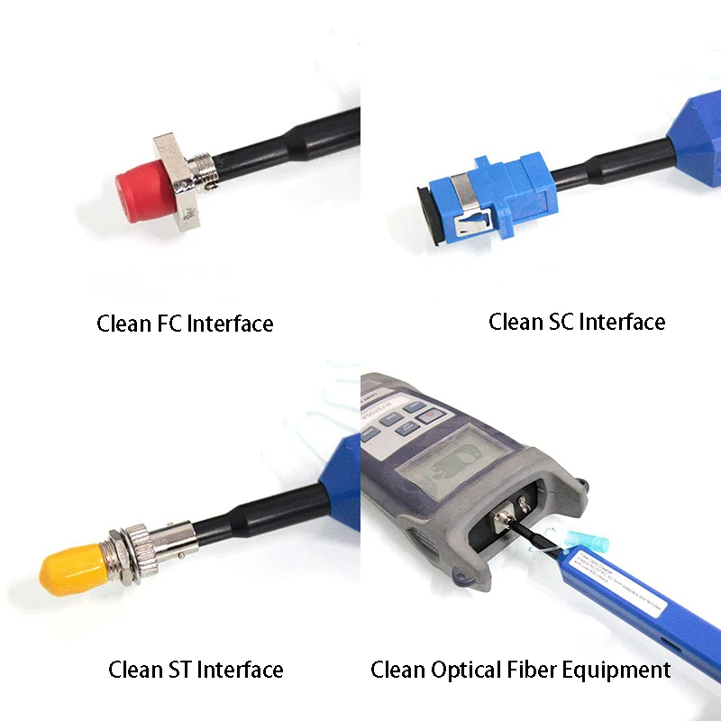Волоконно-оптическая связь инструменты 2,5 мм SC/FC/ST разъем оптического волокна чистящая ручка