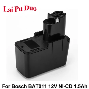 

12V 1.5Ah Ni-CD Replacement Power Tool Battery For Bosch BAT011,2607335054,,2607335090,3300K,B2300,2607335071,BH1214N