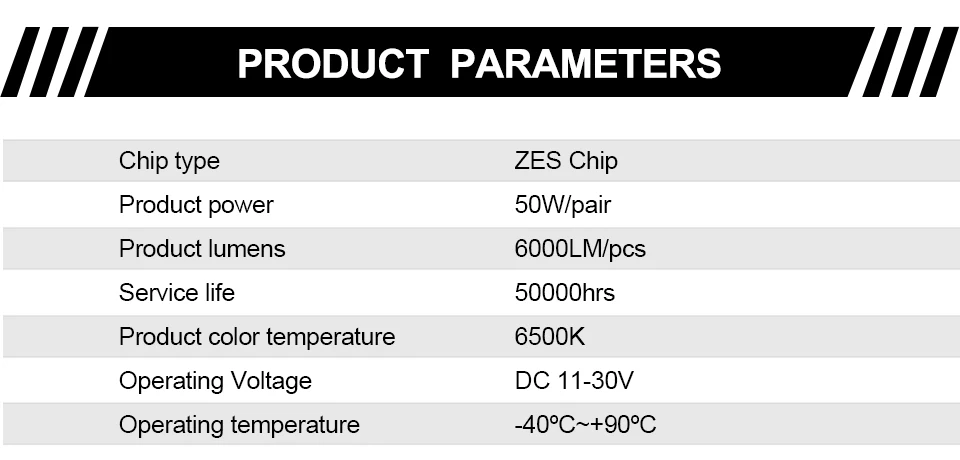 2 шт. H1 H4 H7 H8 H11 9005 HB3 9006 HB4 светодиодный фар Conversion Kit 6000 К ZES чип фары Противотуманные фары для авто светодиодный 12V