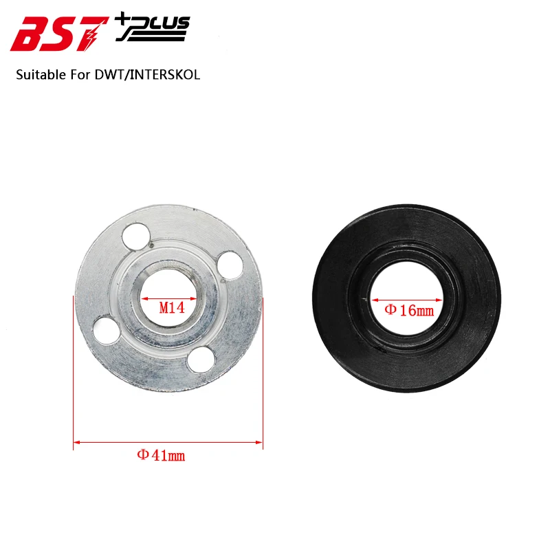 FREE SHIPPING! M14 2PCS/Set Replacement Part Inner Outer Flange Set Fits for DWT/INTERSKOL Angle Grinder,HIGH QUALITY