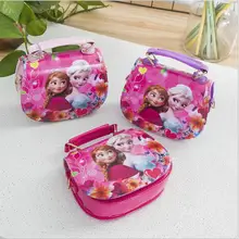 Новая детская мультяшная Сумочка с принцессой для девочек, милая кожаная сумка через плечо, Детская сумка-тоут, женская сумка через плечо, мини-сумка