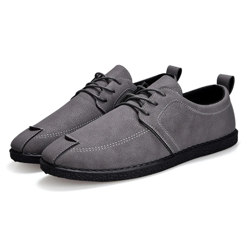 

2019 Spring New Leather Shoes Men's Casual Outdoor Sports Shoes Men's Formal Wear Leather Men's Shoes Chaussure Homme