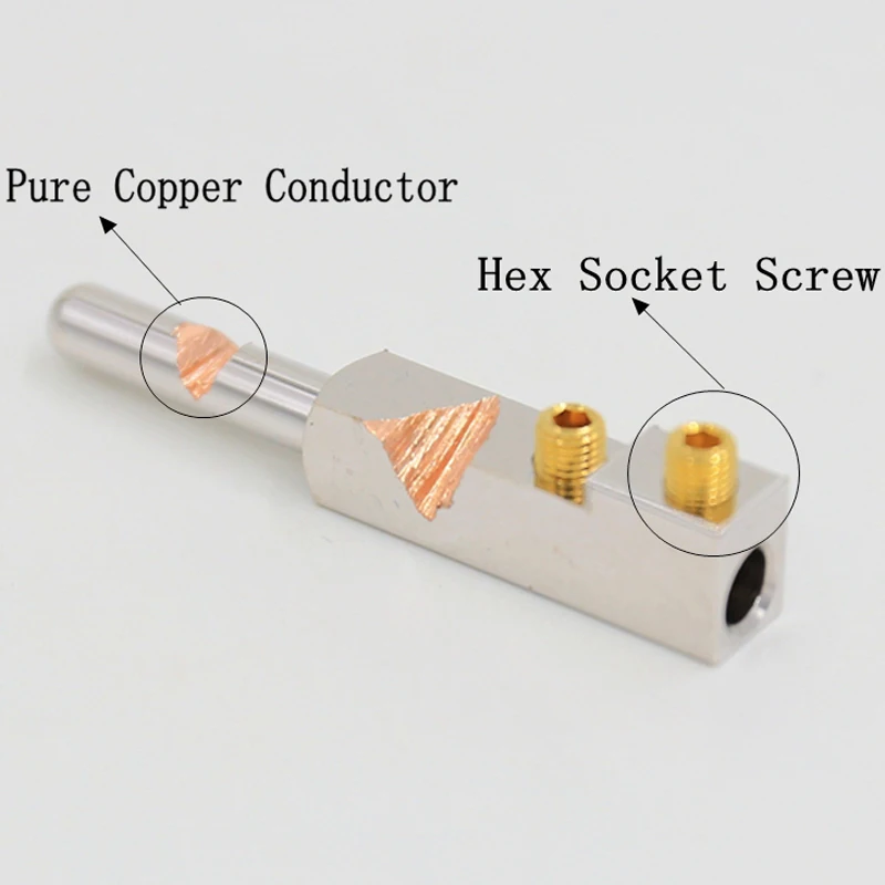 Plugue de Alimentação para Faça Cabo de Alimentação Ve501r + Vf501r Viborg Áudio Ródio Cobre Puro Chapeado Iec Conector ue Schuko Você Mesmo Elétrica 1xpair - Image 5