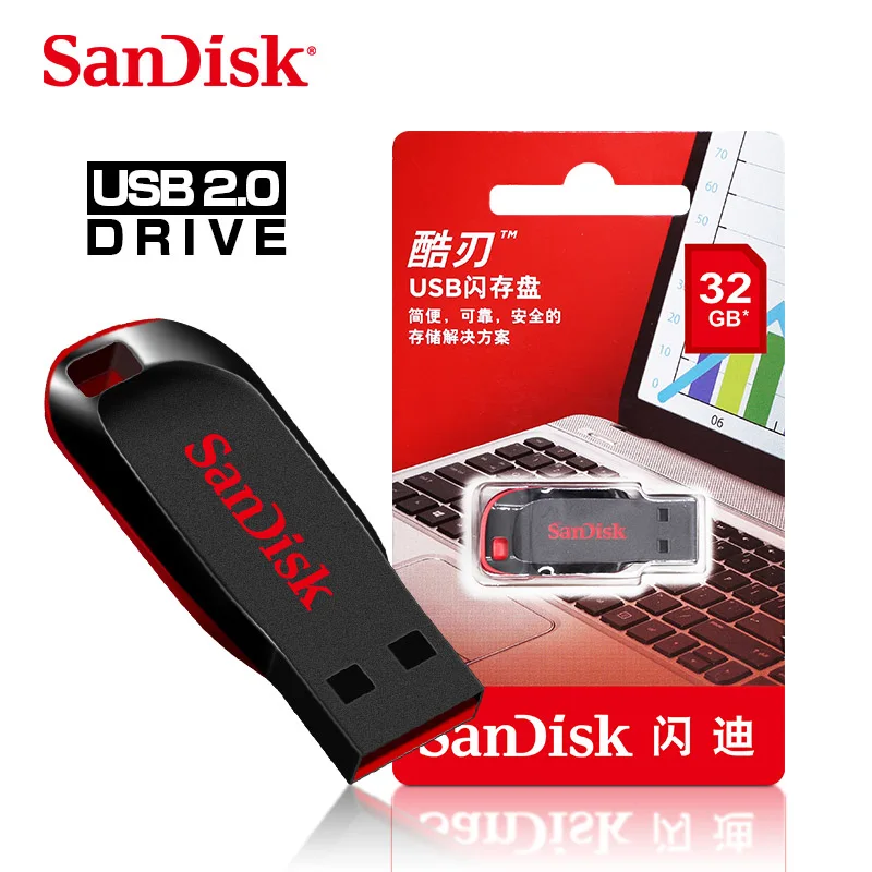 

USB flash pendrive 64gb Sandisk 128gb usb 2.0 CZ50 flash disk usb flash drive memoria usb 16gb 8gb memory stick pen drive 32gb