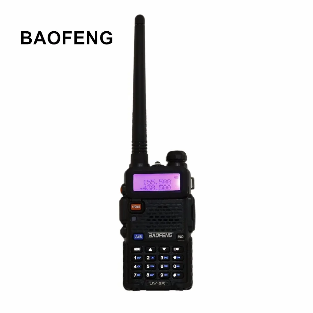 

BaoFeng UV-5R Walkie Talkie Professional CB Radio Baofeng UV5R Transceiver 128CH 5W VHF&UHF Handheld UV 5R For Hunting Radio