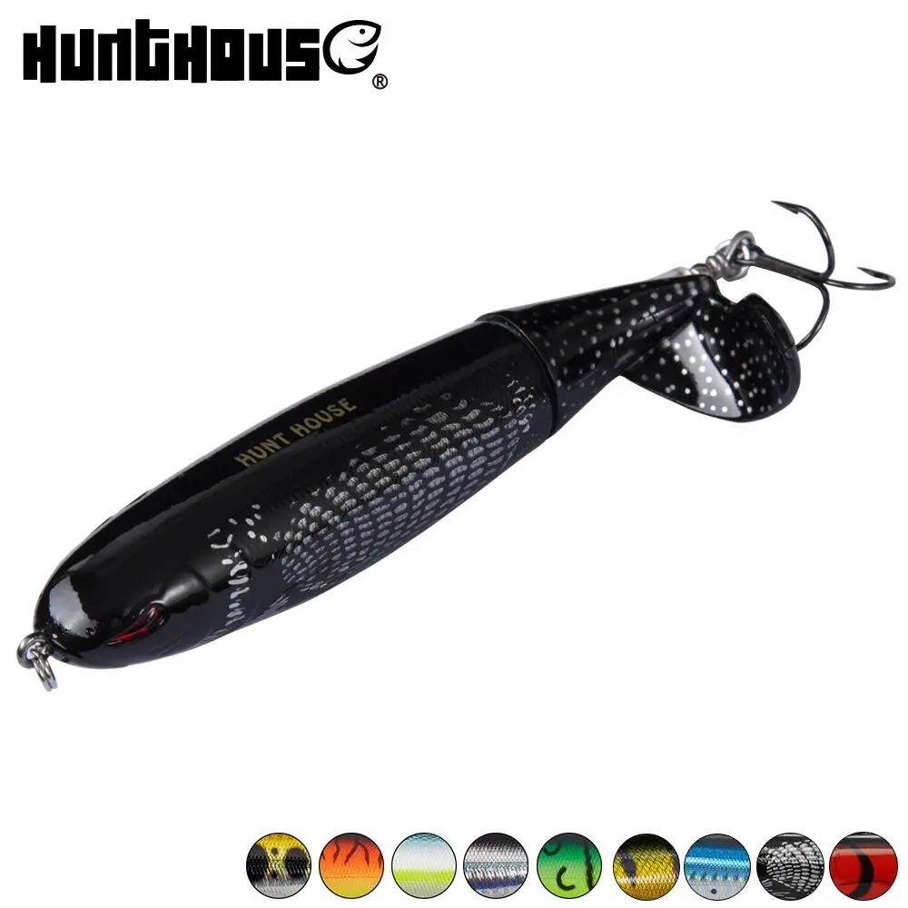 Hunthouse الهائل بوبر الصلب قلم رصاص إغراء مع فريد للتدوير لينة الذيل 9 سنتيمتر 13 سنتيمتر الاصطناعي الطعم الصيد إغراء
