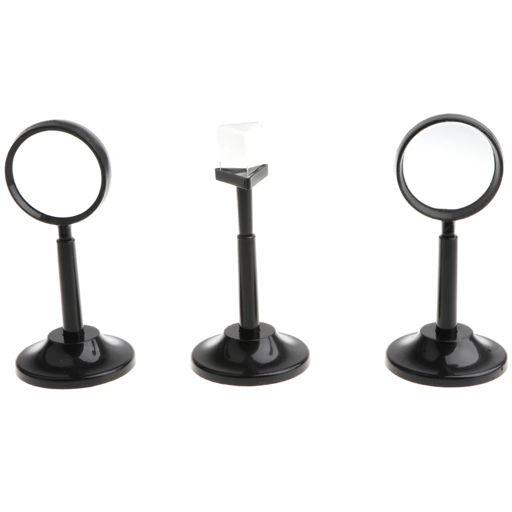 Physical Optical Experiment Tool Kids Concave Lens Convex Lens Prism Children Science Learning Toys 