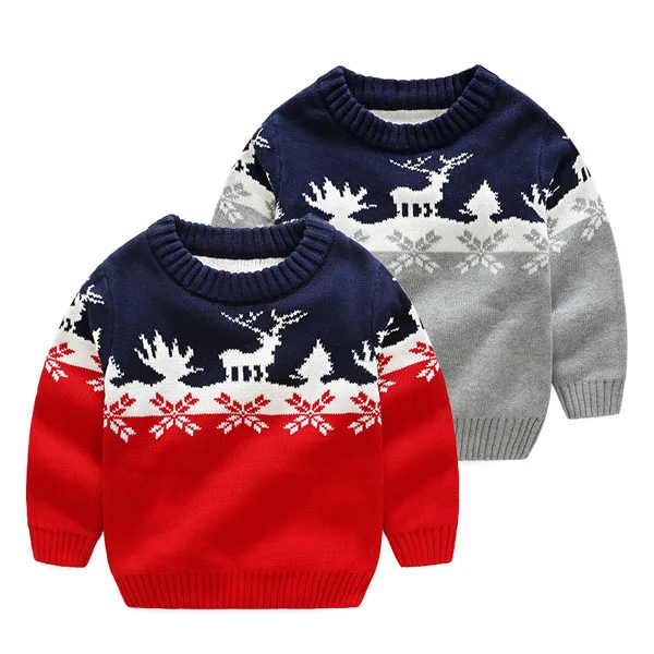 Детский свитер 100% хлопок детские пуловеры для детей 2-10 лет