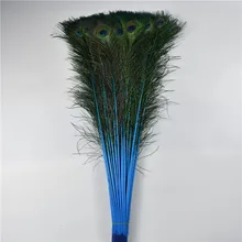 Por Pea Vases Lots From China Whole 70 80cm 28 32inch Natural Lake Blue Pea Feathers For Crafts Home Hotel Room Vase Decor Wedding Decoration Plumes