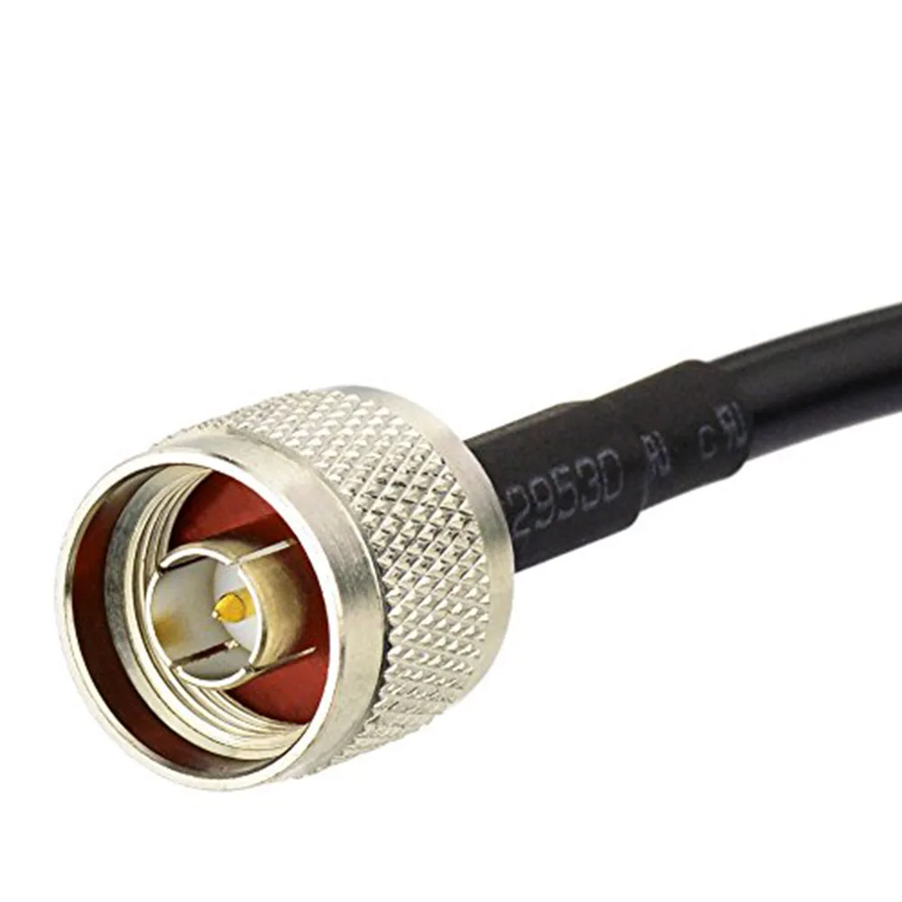 

RP-SMA Male with Female Pin to N Type Male Plug Pigtail Coaxial Low Loss RG58 Coax Cable 1M 3M 6M 9M 12M 15M