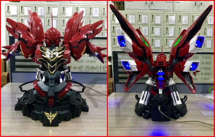 Comic Club 1/35 YIHUI бюст голова SINANJU Gundam Сборная модель содержит светодиодный светильник фигурка игрушка