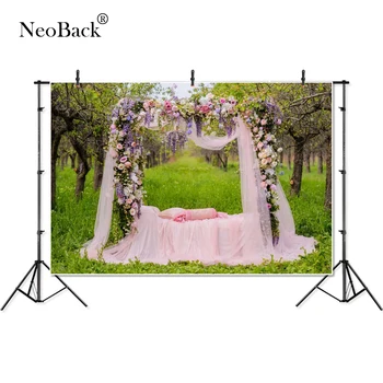 

NeoBack Photography backdrops wedding party Garden View Wedding Ceremony Theme love Bridal shower banner photo studio P4346