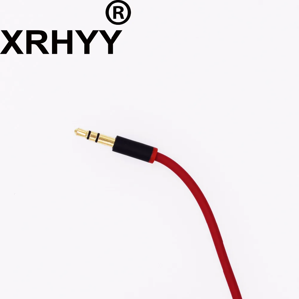 Сменный аудиокабель XRHYY Red провод со встроенным микрофоном для Beats