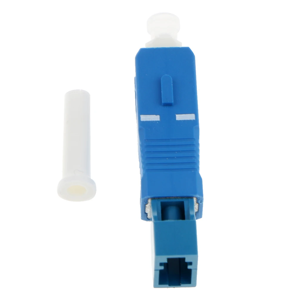 2019 NEW 2.5 To 1.25mm SC Male To LC Female Adapter Single Mode LC-SC Singlemode Simplex Fiber Optic Connector Coupler