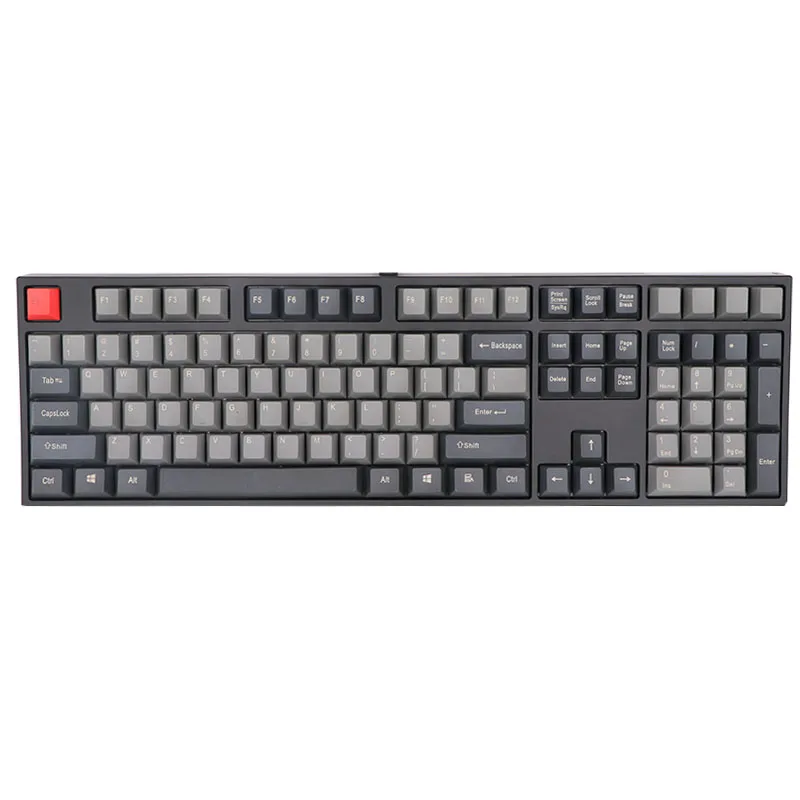 Колпачки для клавиатуры BGKP Dolch ODM толстые клавиши PBT черные красные темно серые Mix