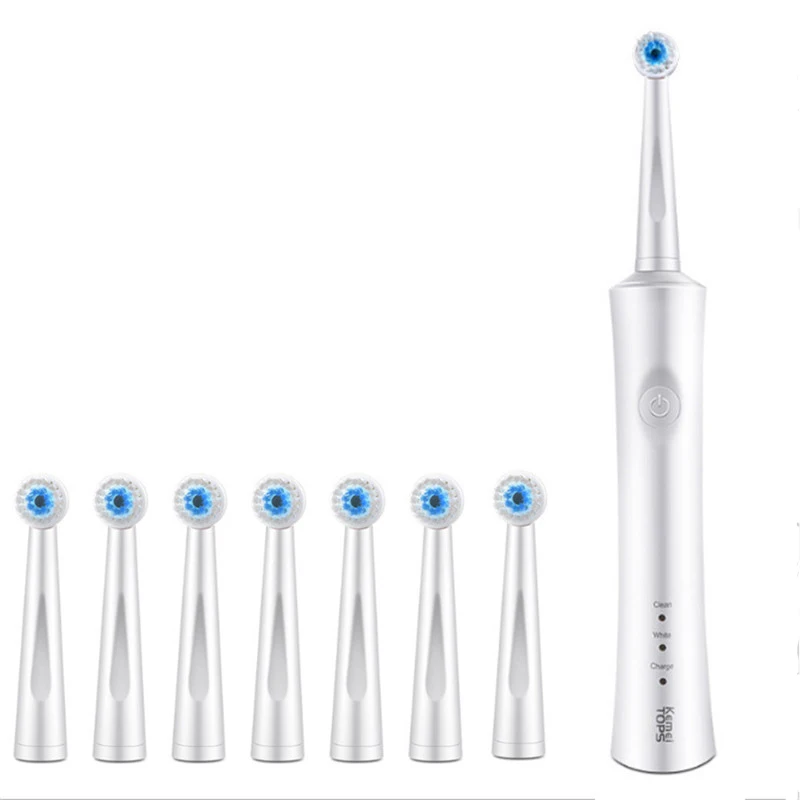 

Sonic Electric Toothbrush Rechargeable Rotation Waterproof Ultrasonic Tooth Brush For Adults Replacement Teeth Brush Heads