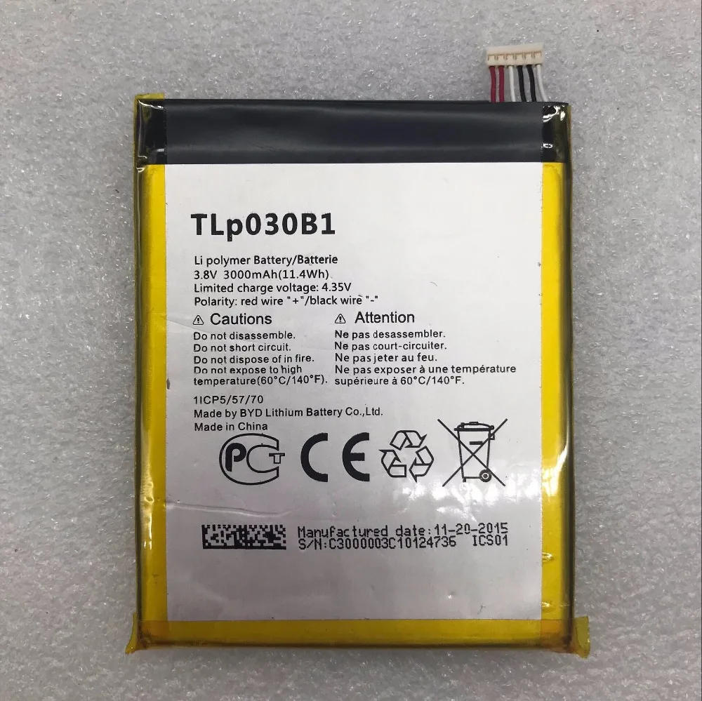 Аккумулятор TLp030B2 TLp030B1 для Alcatel One Touch Pop S7 OT 7045 7045Y Vodafone phone | Мобильные телефоны и