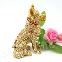 Декоративная форма для собак, коробка для ключей со стразами, коробка для девочек SCJ734