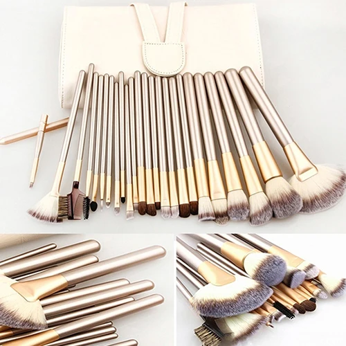

12/18 Pcs Professional Foundation Powder Blush Eyeliner Brushes Make Up Brushes Tool Kit In Stock Fast Shipping