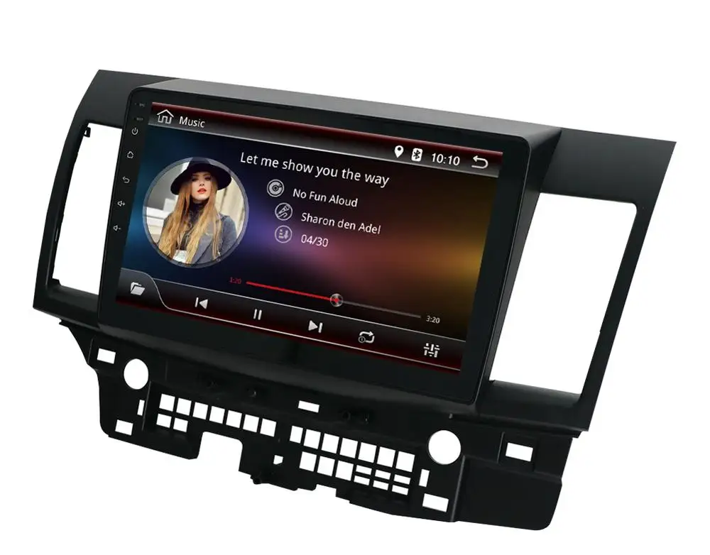 Clearance Bosion Android 9.0 Car DVD Car Radio GPS For Mitsubishi Lancer EX EVO Lancer 10 2008-2016 Car Multimedia Player bluetooth 4G+64G 4