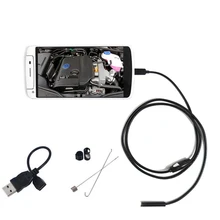 HD 7mm Lens Waterproof Android Endoscope 1m/1.5m/2m/3.5m/5m/ Cable USB Endoscope Camera Inspection Borescope Car Endoscope