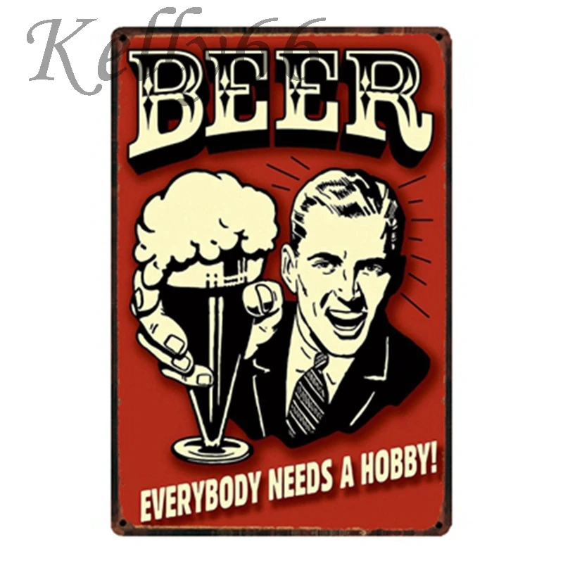 [Kelly66] биер хобби Винтаж MetalPoster домашний декор бар настенный ремесло искусство