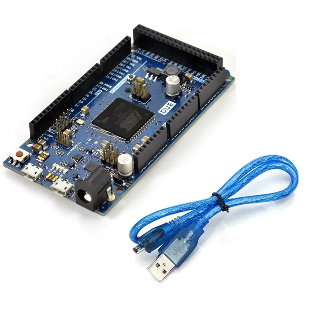 Online Marca nueva debido R3 Junta SAM3X8E de 32 bit brazo Cortex M3 módulo de Control para Arduino con USB envío gratis