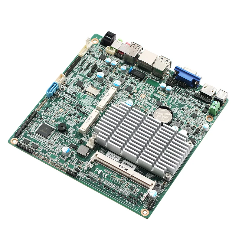 

Quad core j1900 5*RS-232, 1*RS422/485 5*USB2.0 1*USB3.0 industrial tablet desktop pc motherboard support Touch screen