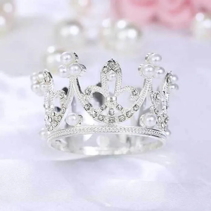 

cake topper banner for DIY Cupcake Wrapper Baking Cup birthday/wedding party bar Table baby shower artificial cystal crown