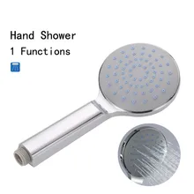 Горячая, ручная душевая головка, абс покрытие, одна функция, усилитель, душевая головка, ванная комната, инструменты для ванной комнаты
