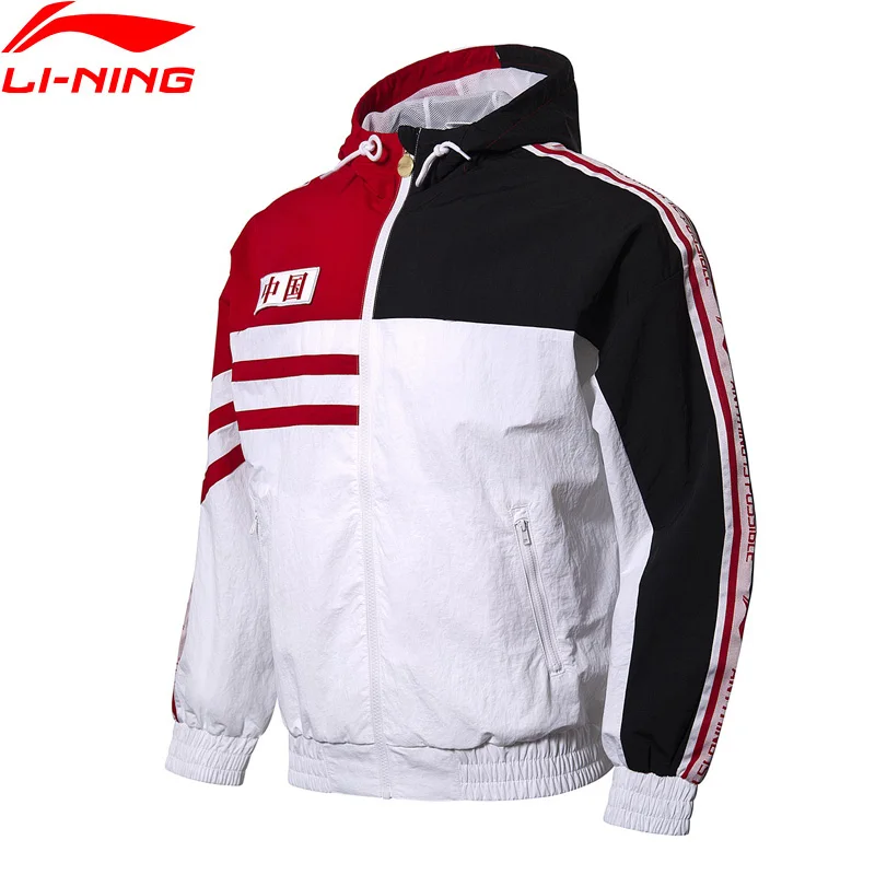Li Ning Unisex NYFW Basketball Sport Coat Embroidery CHINA VINTAGE