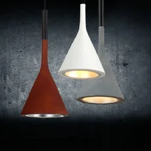 Envío libre Cocina sola Barra de luces colgantes de aluminio Nordic Sencilla lámpara de loft industrial luz comedor iluminación interior