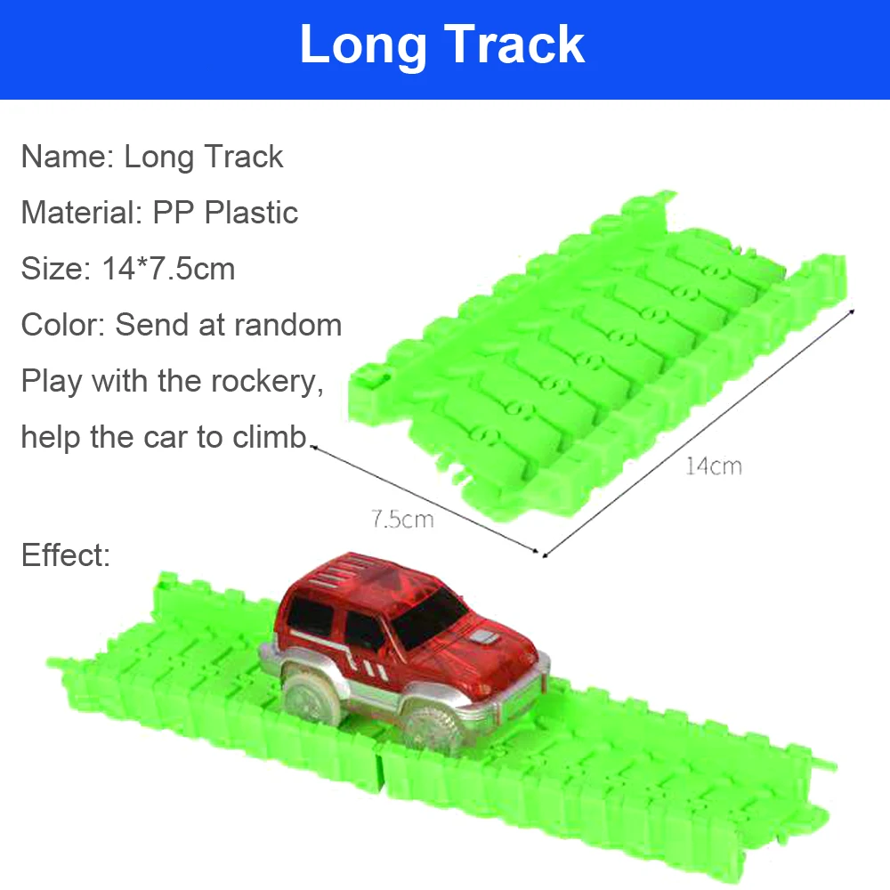 5,5 см магический вагон, игрушечный гоночный трек, автомобиль, сделай сам, универсальные аксессуары для магического трека, развивающие игрушки для детей, подарки для детей