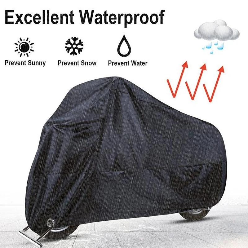 

UV 50+ Motorcycle Cover Motorbike Protector Anti-Thief Lock Hole Waterproof Covers Dustproof