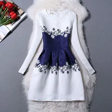 Autumn Winter Fashion Women font b Dress b font Long Sleeve Suede 2016 New Spring Elegant