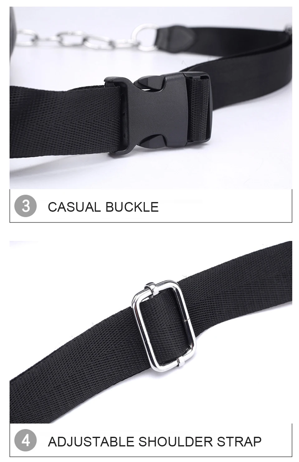 Waist Packs PU Leather Waist Bag Fashion Women Pouch Fanny Pack Men Belt Chest Bum Bags Money Nerka Heuptas Mobile Phone Pochete (8)