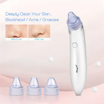 

Electric Vacuum Pore Cleaner Blackhead Vacuum Suction Acne Clean Exfoliating Cleansing Facial Brush Beauty Machine Skin Care