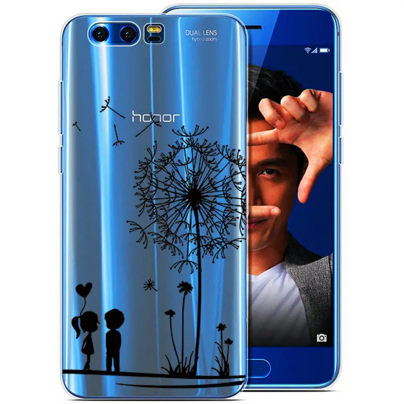 Soft TPU Phone Cover for Huawei Honor 9 V9 Painted Case for Huawei Honor Play 10 V10 Silicone for Honor 7A 7C 7X 8X V9 Fundas (6)