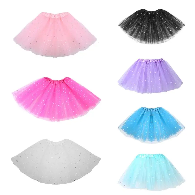 

Baby Princess Tutu Skirt Girls Kids Party Ballet Dance Wear Pettiskirt Clothes Lovely Ball Gown Fluffy Pettiskirt